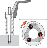 SET DISPOZITIVE DEMONTARE YATO YT-0620 SURUBURI RUPTE YATO - scule electrice si unelte profesionale - BricoMart