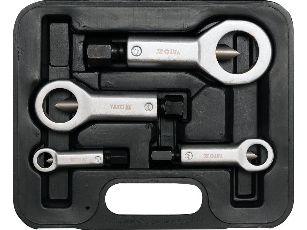 SET DISPOZITIVE SPART YATO YT-0585 PIULITE, 4 BUC, CRV YATO - scule electrice si unelte profesionale - BricoMart