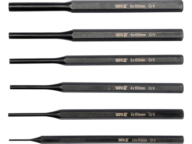 SET DORNURI 150MM, YATO YT-47121 6 PIESE YATO - scule electrice si unelte profesionale - BricoMart