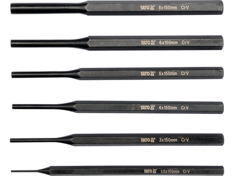SET DORNURI 150MM, YATO YT-47121 6 PIESE YATO - scule electrice si unelte profesionale - BricoMart