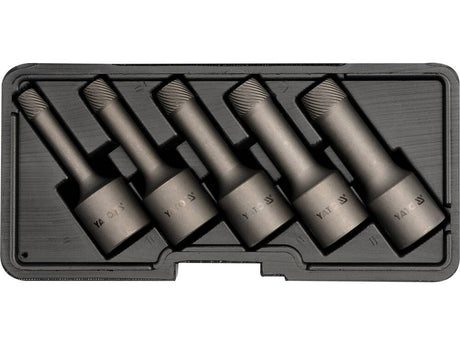 SET EXTRACTOARE SURUBURI YATO YT-0624 5 BUC, 1/2 YATO - scule electrice si unelte profesionale - BricoMart