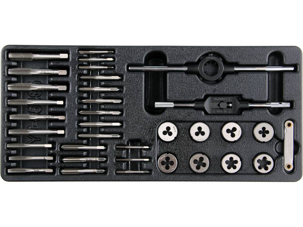 SET FILIERE SI YATO YT-55465 TAROZI PENTRU DULAP SCULE - 35 BUC YATO - scule electrice si unelte profesionale - BricoMart