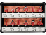 SET FREZE LEMN, YATO YT-68005 12 BUC YATO - scule electrice si unelte profesionale - BricoMart