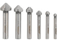 SET FREZE PENTRU METAL 6.3 - 20.5MM 6BUC. Sthor 22710 Sthor - scule electrice si unelte profesionale - BricoMart