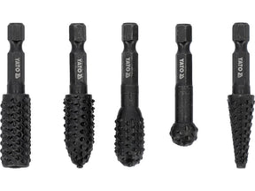 SET FREZE PENTRU YATO YT-61747 LEMN, HEX, 5 BUC YATO - scule electrice si unelte profesionale - BricoMart
