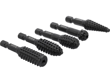 SET FREZE PENTRU YATO YT-61747 LEMN, HEX, 5 BUC YATO - scule electrice si unelte profesionale - BricoMart