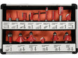 SET FREZE PENTRU YATO YT-68002 LEMN 15 PIESE YATO - scule electrice si unelte profesionale - BricoMart