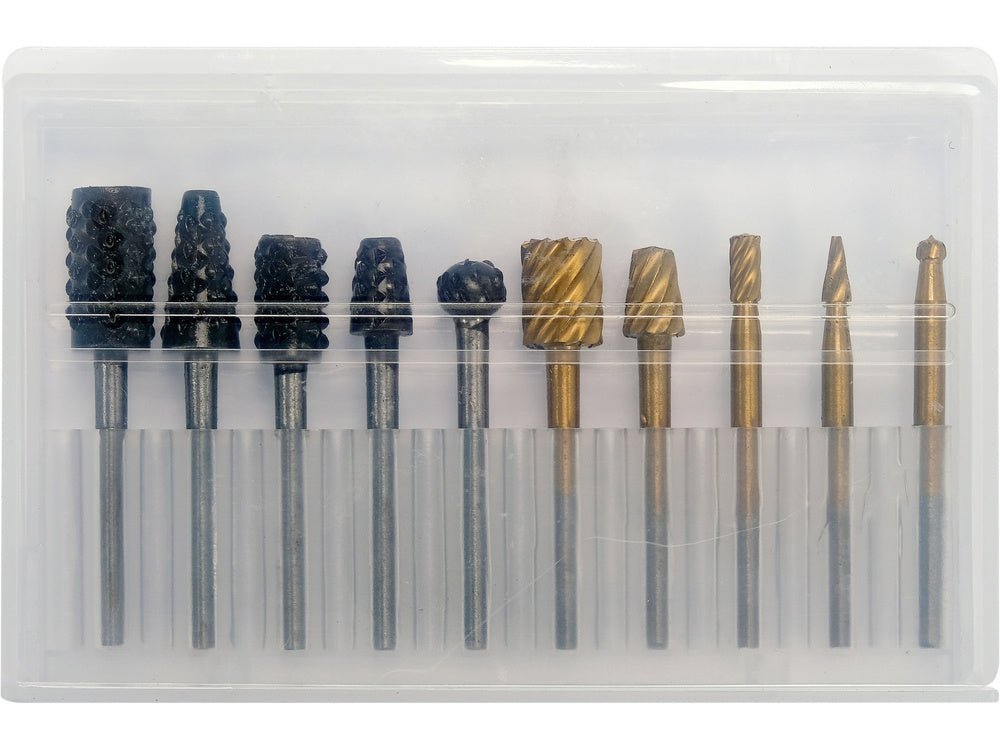 SET FREZE PT YATO YT-61730 LEMN/METAL/PLASTIC 10 PIESE YATO - scule electrice si unelte profesionale - BricoMart