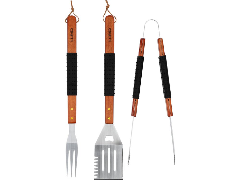 Set gratar 3 piese LUND 99845, lemn