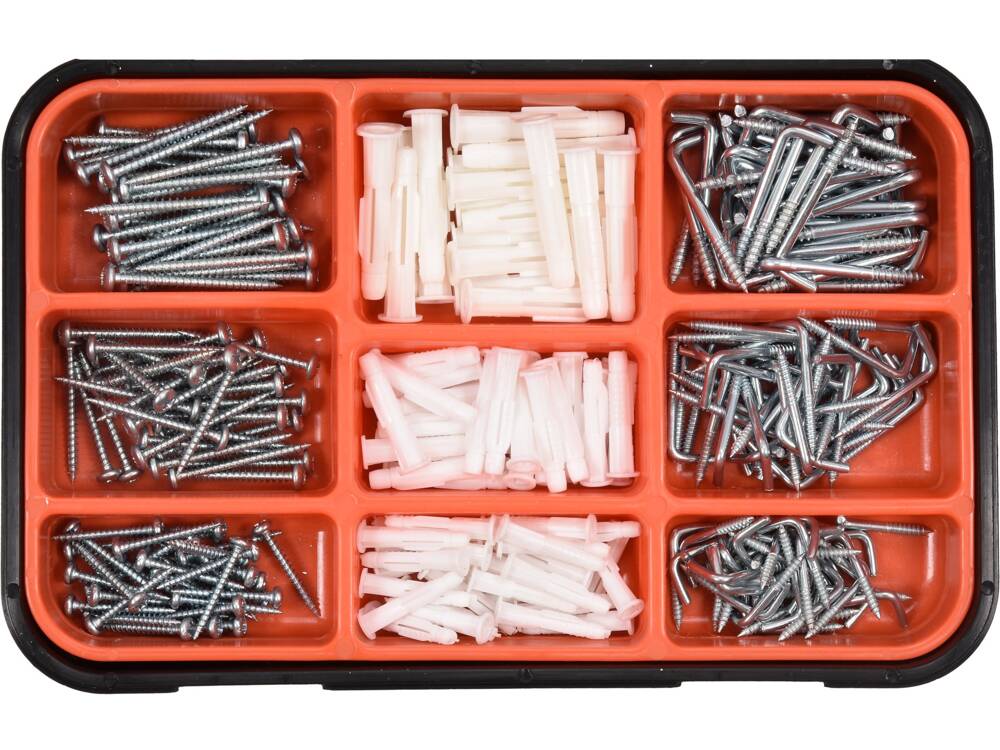 SET HOLSURUBURI SI VOREL 24112 DIBLURI 290 PIESE VOREL - scule electrice si unelte profesionale - BricoMart