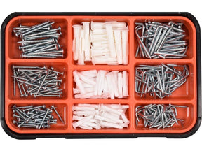 SET HOLSURUBURI SI VOREL 24112 DIBLURI 290 PIESE VOREL - scule electrice si unelte profesionale - BricoMart