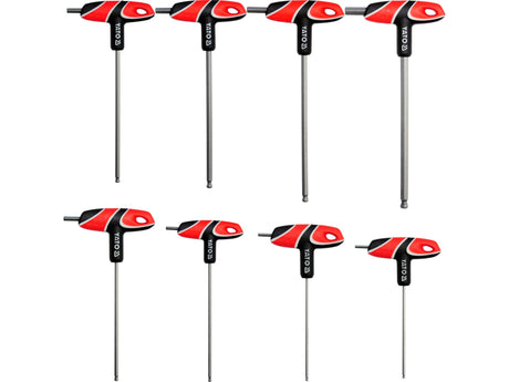 SET IMBUS MANER YATO YT-05597 TIP T, CU BILA, 8 BUC YATO - scule electrice si unelte profesionale - BricoMart