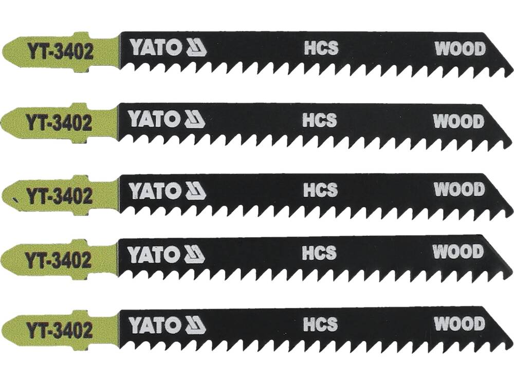 SET LAME FIERASTRAU YATO YT-3402 PENDULAR, 5 BUC, 8TPI YATO - scule electrice si unelte profesionale - BricoMart