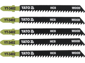 SET LAME FIERASTRAU YATO YT-3402 PENDULAR, 5 BUC, 8TPI YATO - scule electrice si unelte profesionale - BricoMart