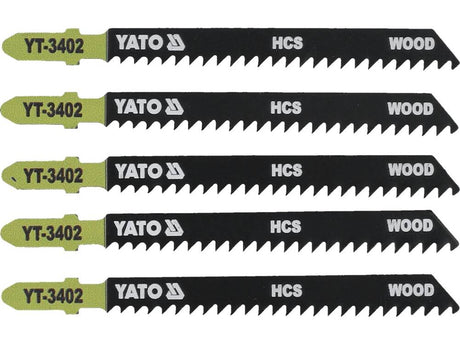 SET LAME FIERASTRAU YATO YT-3402 PENDULAR, 5 BUC, 8TPI YATO - scule electrice si unelte profesionale - BricoMart