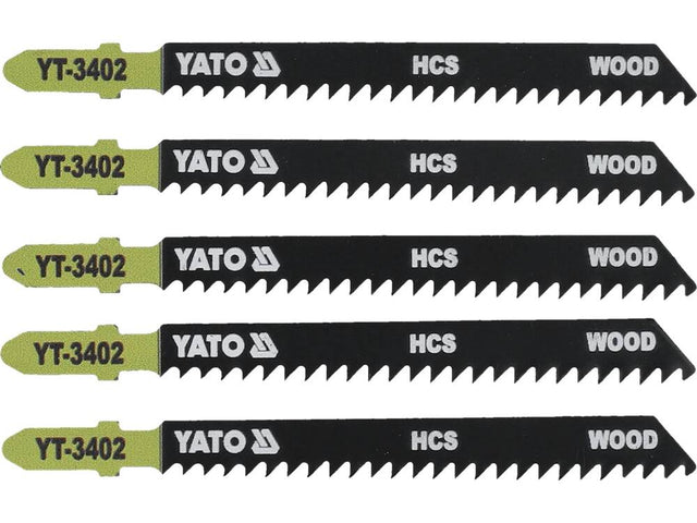 SET LAME FIERASTRAU YATO YT-3402 PENDULAR, 5 BUC, 8TPI YATO - scule electrice si unelte profesionale - BricoMart