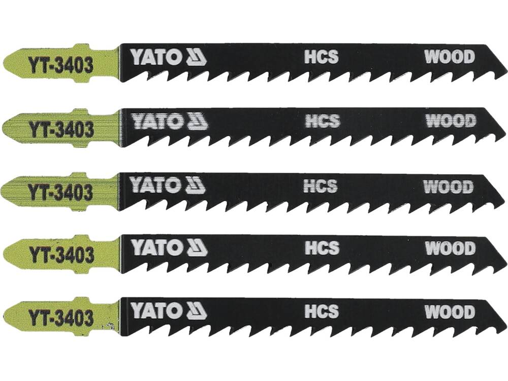 SET LAME PENTRU YATO YT-3403 FIERASTRAU PENDULAR, 5 BUC, 6TPI YATO - scule electrice si unelte profesionale - BricoMart
