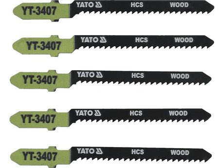 SET LAME PENTRU YATO YT-3407 FIERASTRAU PENDULAR, 5 BUC, 13TPI YATO - scule electrice si unelte profesionale - BricoMart