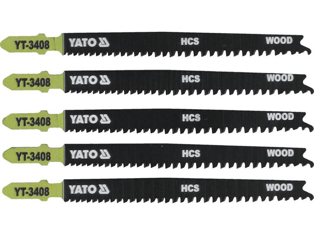 SET LAME PENTRU YATO YT-3408 FIERASTRAU PENDULAR, 5 BUC, 13-8TPI YATO - scule electrice si unelte profesionale - BricoMart