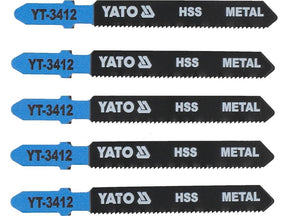 SET LAME PENTRU YATO YT-3412 FIERASTRAU PENDULAR, 5 BUC, 21TPI YATO - scule electrice si unelte profesionale - BricoMart