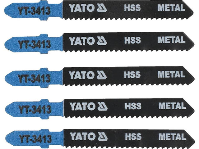 SET LAME PENTRU YATO YT-3413 FIERASTRAU PENDULAR, 5 BUC, 12TPI YATO - scule electrice si unelte profesionale - BricoMart