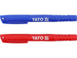 Set marker tehnic rosu/negru YATO YT-69301, 2 buc.