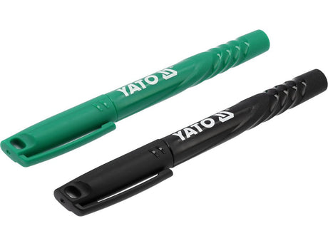 Set marker tehnic verde/negru YATO YT-69300, 2 buc. - imagine 3