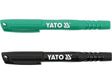 Set marker tehnic verde/negru YATO YT-69300, 2 buc.