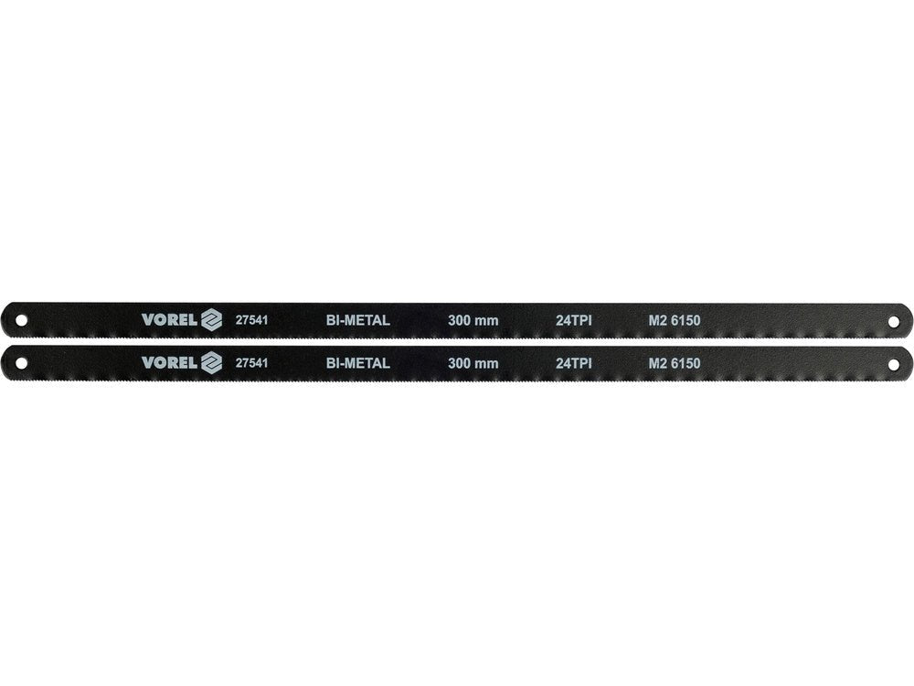 SET PANZE FIERASTRAR VOREL 27541 BI-METAL 300X12.6X0.65MM, 2 BUC VOREL - scule electrice si unelte profesionale - BricoMart