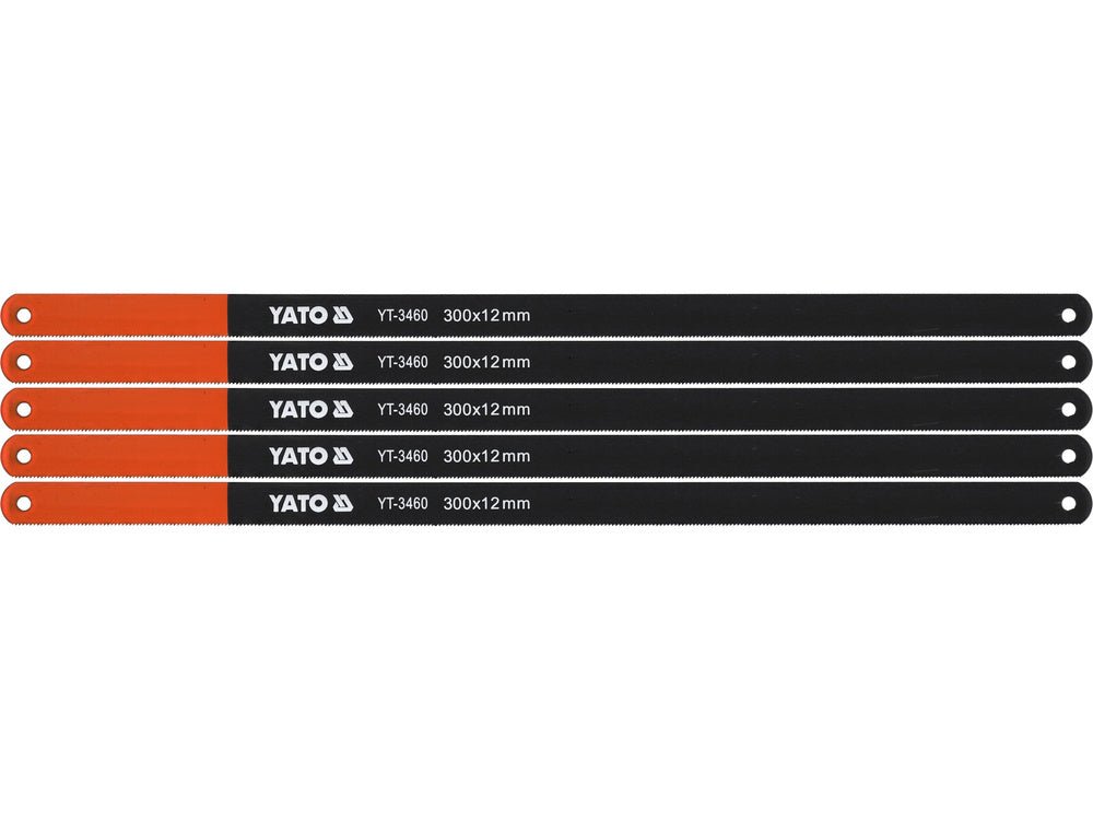 SET PANZE FIERASTRAU YATO YT-3460 METAL, 300/12MM, 5 BUC YATO - scule electrice si unelte profesionale - BricoMart