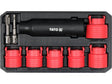 SET PENTRU CURATAT YATO YT-25385 FILETE, 9 PIESE YATO - scule electrice si unelte profesionale - BricoMart