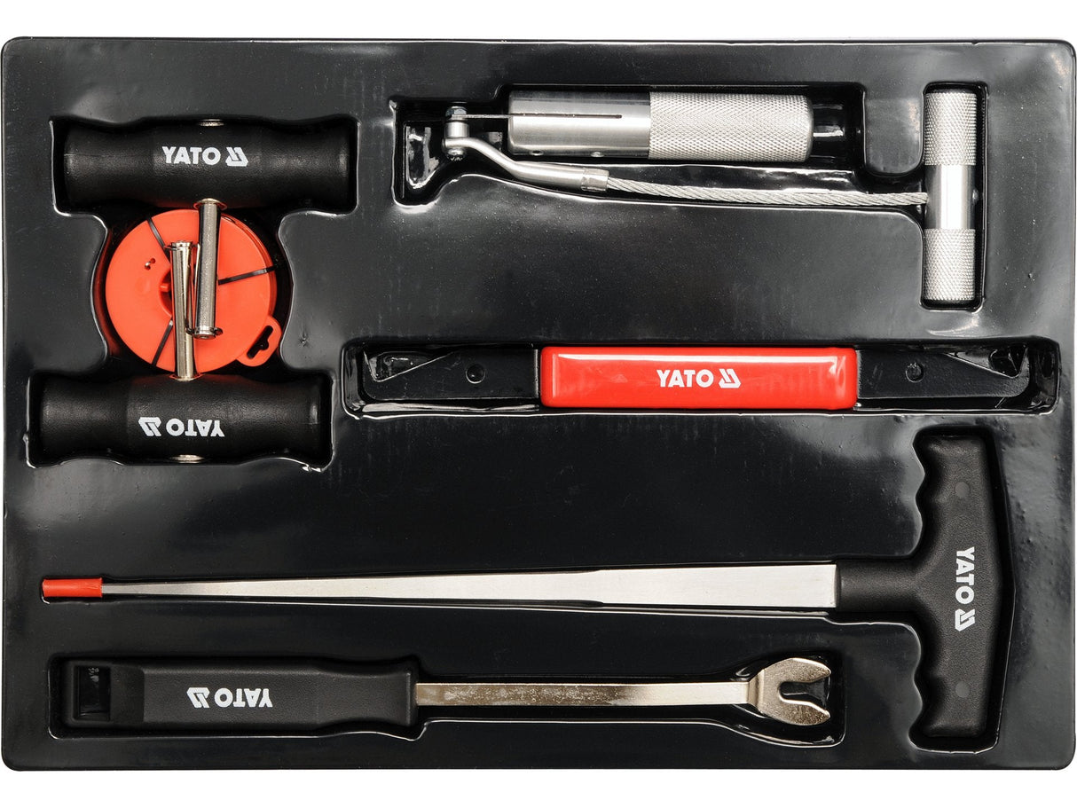 SET PENTRU DEMONTAT YATO YT-0845 GEAMURI AUTO YATO - scule electrice si unelte profesionale - BricoMart