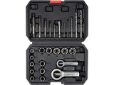 SET PENTRU SURUBURI YATO YT-06037 SI PIULITE DETERIORATE, 26 PIESE YATO - scule electrice si unelte profesionale - BricoMart