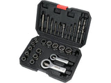 SET PENTRU SURUBURI YATO YT-06037 SI PIULITE DETERIORATE, 26 PIESE YATO - scule electrice si unelte profesionale - BricoMart