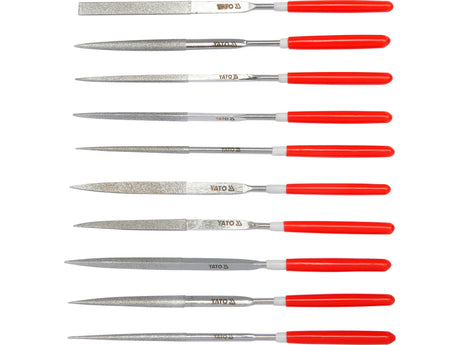 SET PILE DIAMNATATE YATO YT-6144 140MM, 10 BUC YATO - scule electrice si unelte profesionale - BricoMart