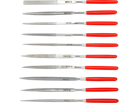 SET PILE DIAMNATATE YATO YT-6144 140MM, 10 BUC YATO - scule electrice si unelte profesionale - BricoMart