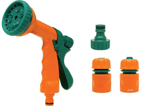 SET PISTOL PENTRU FLO 89208 STROPIT MULTIJET 10 FUNCTII + ACCESORII FLO - scule electrice si unelte profesionale - BricoMart