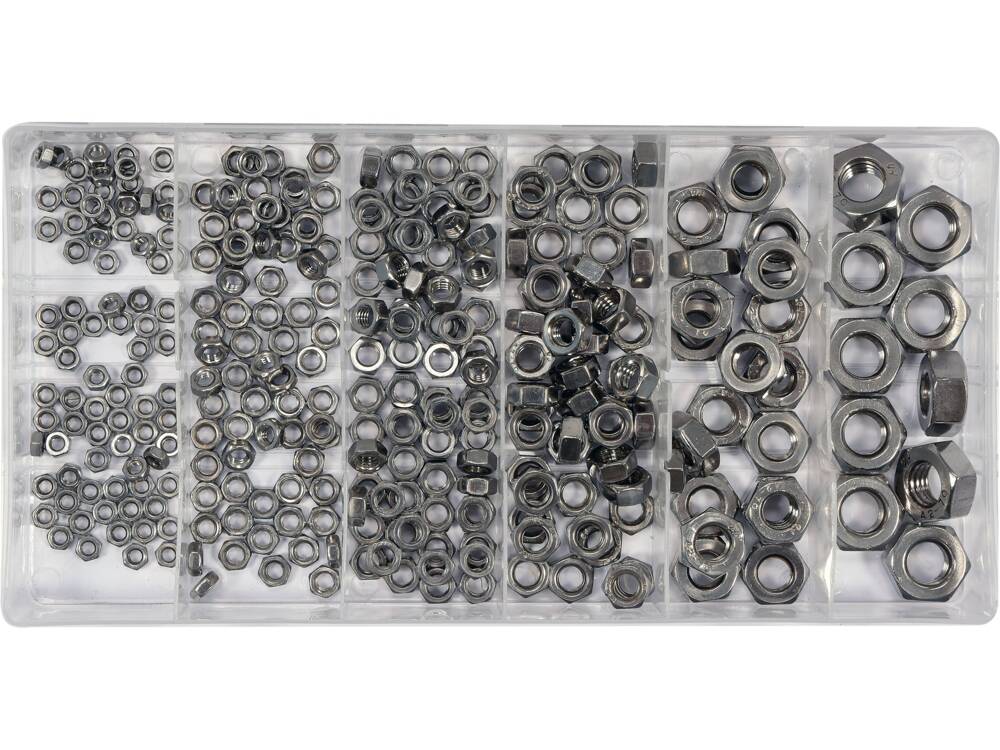 SET PIULITE INOX YATO YT-06773 300 BUC YATO - scule electrice si unelte profesionale - BricoMart
