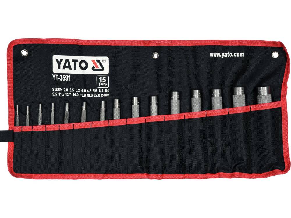 SET PREDUCELE 2-22MM YATO YT-3591 YATO - scule electrice si unelte profesionale - BricoMart