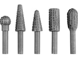 SET RASPILE CU NO NAME 25450 TIJA 5 PIESE NO NAME - scule electrice si unelte profesionale - BricoMart