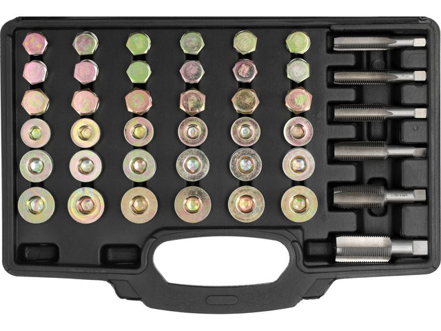 SET REPARAT BUSOANE YATO YT-17565 BAIE DE ULEI M13-M22, 114 PIESE YATO - scule electrice si unelte profesionale - BricoMart