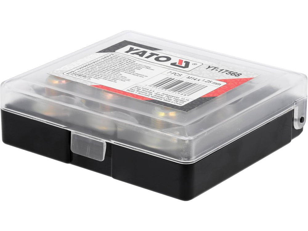SET REPARAT BUSOANE YATO YT-17568 BAIE DE ULEI M14X1.25MM, 7 PIESE YATO - scule electrice si unelte profesionale - BricoMart