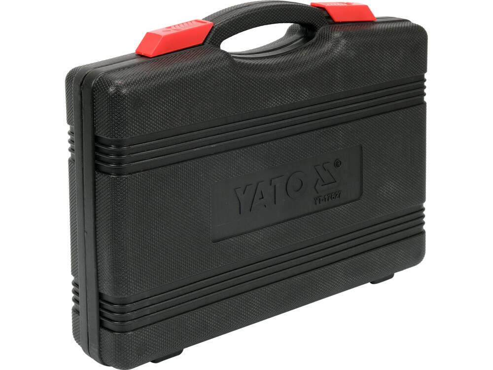 SET SCULE INTRETINERE/FREZARE YATO YT-17627 SCAUN INJECTOR, 21 PIESE YATO - scule electrice si unelte profesionale - BricoMart