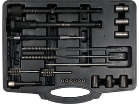 SET SCULE INTRETINERE/FREZARE YATO YT-17627 SCAUN INJECTOR, 21 PIESE YATO - scule electrice si unelte profesionale - BricoMart