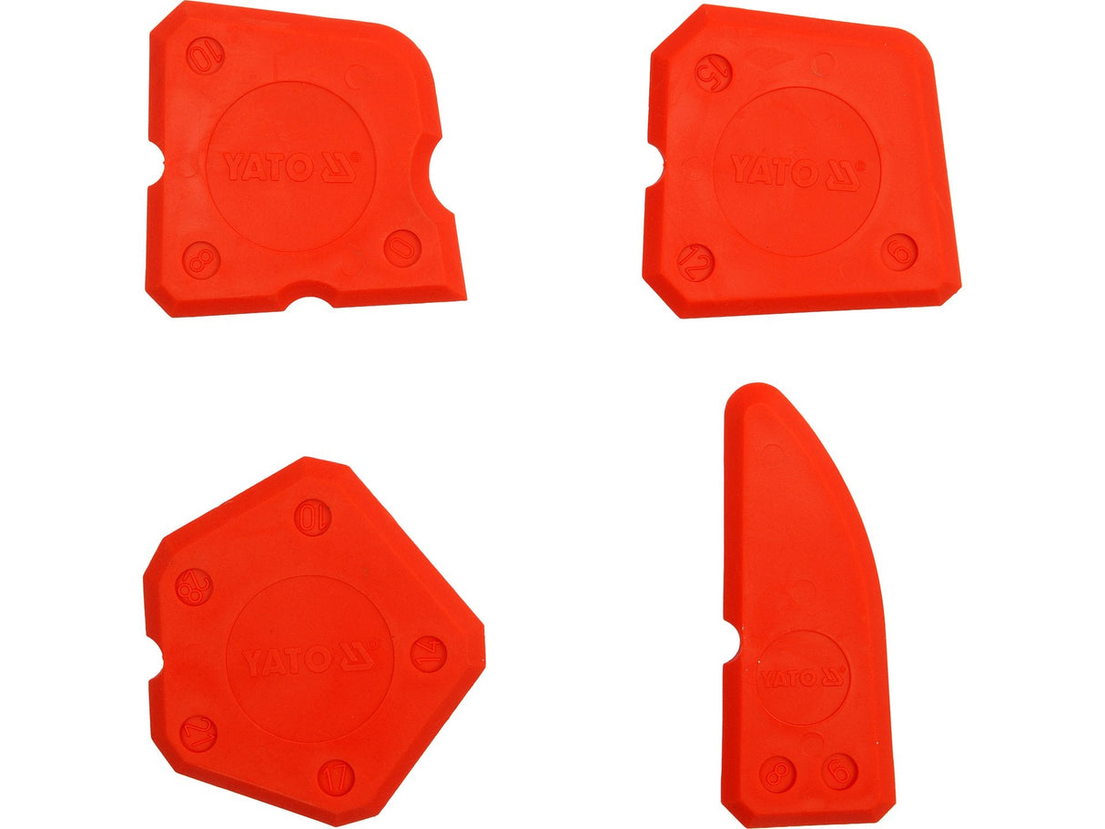 SET SPATULE SILICON, YATO YT-5261 4 BUC YATO - scule electrice si unelte profesionale - BricoMart