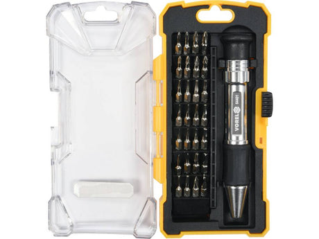 SET SURUBELNITA CU VOREL 64401 BITI, METALICA, 29 BUC VOREL - scule electrice si unelte profesionale - BricoMart