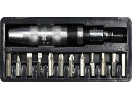 SET SURUBELNITA IMPACT VOREL 65123 CR-V CU BITI, 13 BUC VOREL - scule electrice si unelte profesionale - BricoMart