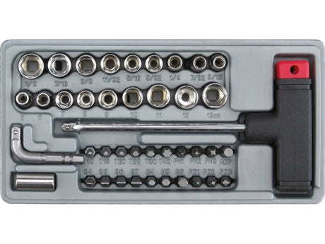SET SURUBELNITA TIP VOREL 65150 T - 41 PIESE VOREL - scule electrice si unelte profesionale - BricoMart
