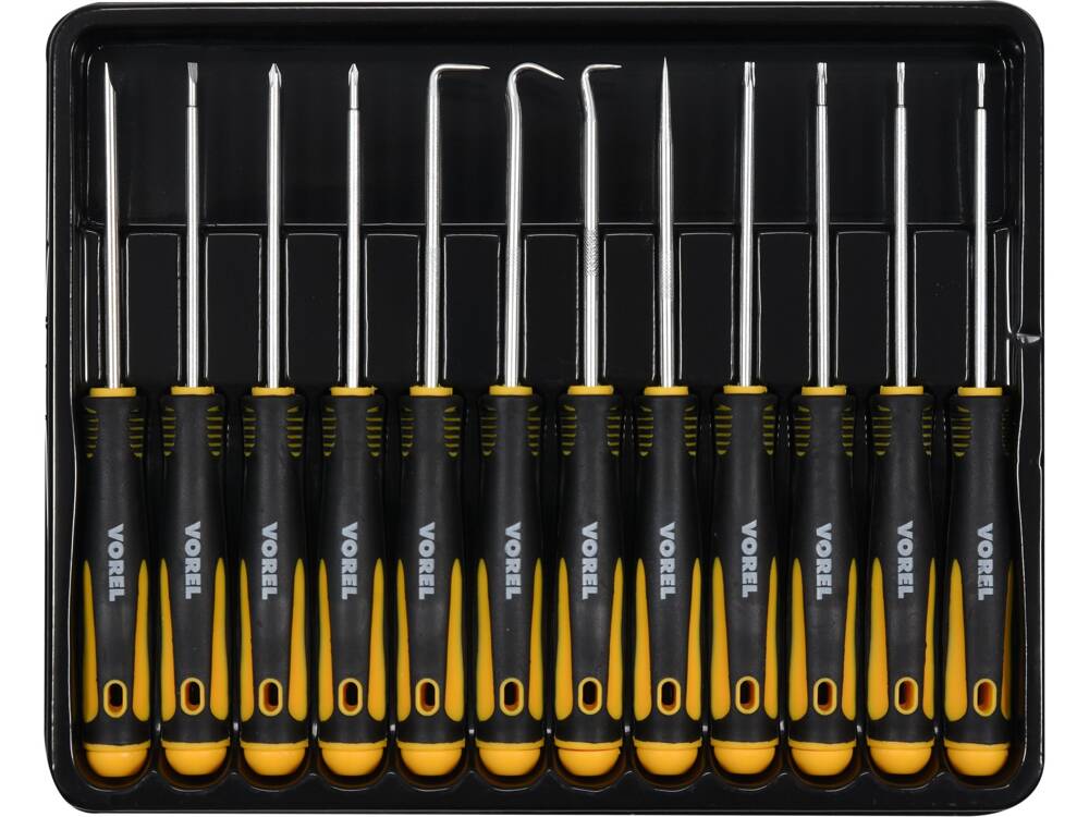 SET SURUBELNITE PRECIZIE, VOREL 64555 12 PIESE VOREL - scule electrice si unelte profesionale - BricoMart
