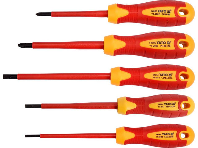 SET SURUBELNITE VDE, YATO YT-2827 5 BUC YATO - scule electrice si unelte profesionale - BricoMart